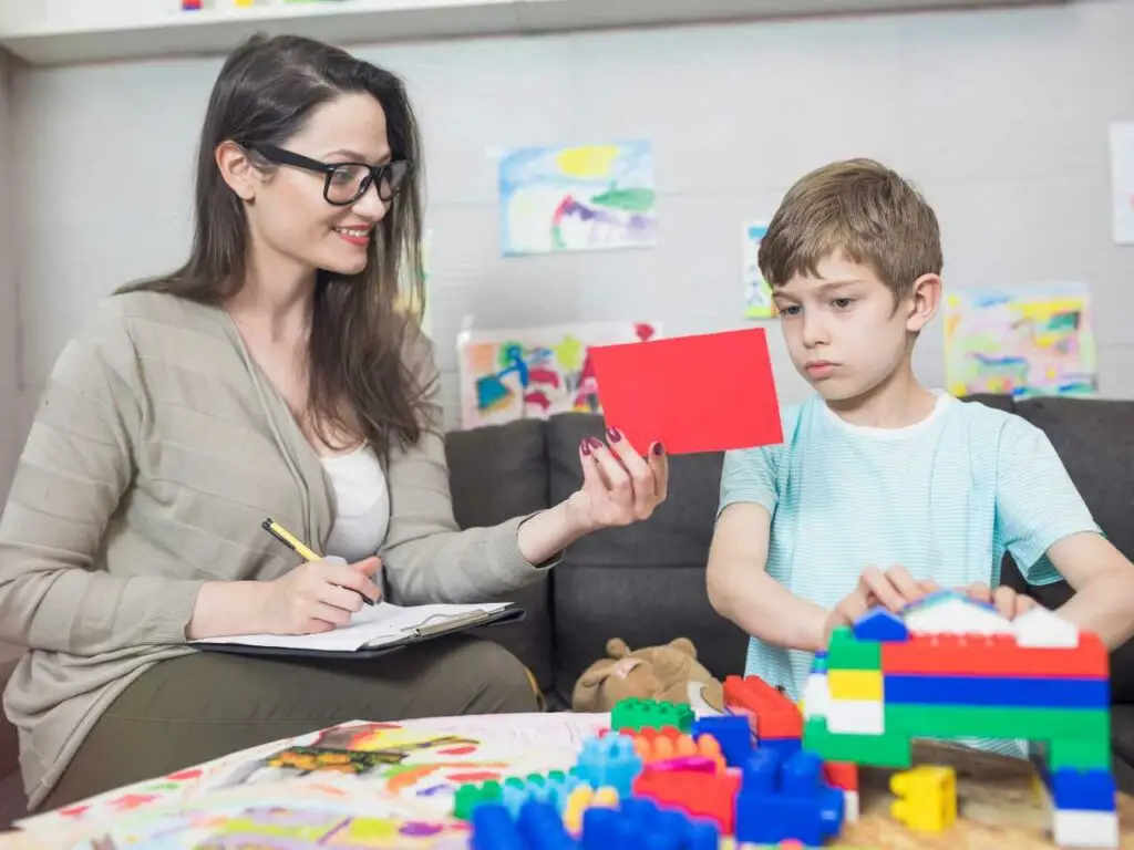Enfant en thérapie pour l'anxiété